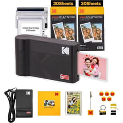 Imprimante Photo Portable - KODAK - Mini 2 ERA - 53x86cm - Noir - 68 Feuilles Incluses