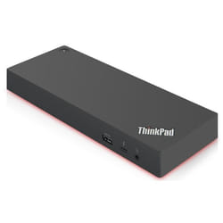 Lenovo 40AN0135EU station d'accueil Avec fil Thunderbolt 3 Noir, Rouge