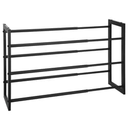 mDESIGN 00556MDCO Organisateur pour chaussures Noir