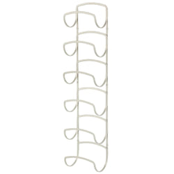 mDESIGN 01209MDBST porte-serviettes et anneau porte-serviettes Mural Acier satin