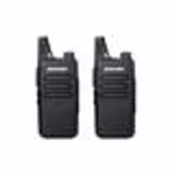 Talkie Walkie Ultra-mince 2Pcs - BaoFeng - UHF 400-470MHz - 16 Canaux - Ecouteurs Originaux - Chargeur - Noir