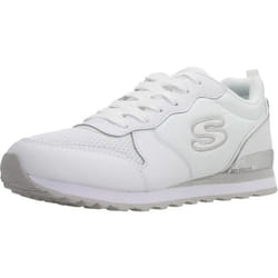 Basket Femme - SKECHERS - 70506 - Blanc - Textile - Lacets
