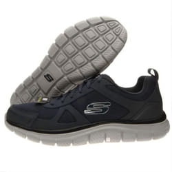 Baskets - SKECHERS - Track Scloric 52631-NVY - Homme - Bleu - Lacets