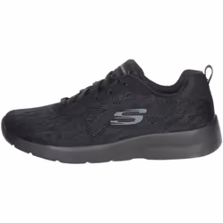 Baskets - SKECHERS - Dynamight 2 Homespun - Femme - Noir - Textile - Plat - Lacets