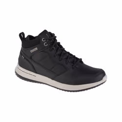 Bottes - Skechers - Delson Selecto - Imperméable - Cuir Noir - Haute - Mixte