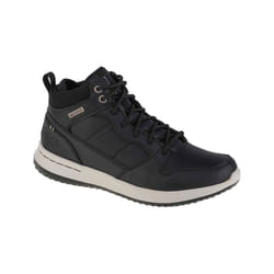 Bottes - Skechers - Delson Selecto - Imperméable - Cuir Noir - Haute - Mixte