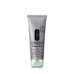 Clinique All About Clean 2-in-1 Charcoal Mask + Scrub, Masque de nettoyage, Femmes, Tous types de peau, Nettoyant, Exfoliatio ...