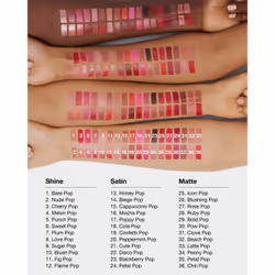 Clinique Pop Longwear Lipstick 3,9 g Bare Pop Brillant - Vue supplémentaire 4