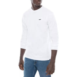 T-Shirt Homme Skate - VANS - Blanc - Coton - Manches courtes - Col arrondi