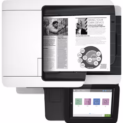 HP LaserJet Enterprise Imprimante multifonction M528dn, Noir et blanc, Imprimante pour Impression, copie, numérisation et télécopie en option, Impression USB en façade; Numérisation vers e-mail; Impression recto-verso; Numérisation recto-verso - Vue supplémentaire 5