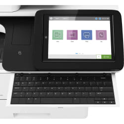 HP LaserJet Enterprise Flow Imprimante multifonction M528z, Impression, copie, scan, fax, Impression USB en façade; Numérisation vers e-mail; Impression recto-verso; Numérisation recto-verso