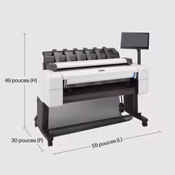 HP Designjet Imprimante multifonction T2600 PostScript de 36 pouces - Vue supplémentaire 9