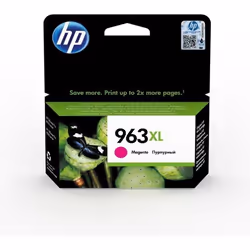 HP 963XL Cartouche d'encre magenta authentique, grande capacité, Rendement élevé (XL), Encre à pigments, 23,25 ml, 1600 pages ...