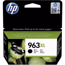 HP 963XL Cartouche d'encre noire authentique, grande capacité, Rendement élevé (XL), Encre à pigments, 47,86 ml, 2000 pages,  ...