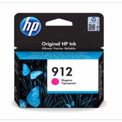 HP 912 Cartouche d'encre magenta authentique, Rendement standard, Encre à pigments, 2,93 ml, 315 pages, 1 pièce(s)