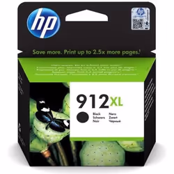 HP 912XL Cartouche d'encre noire authentique, grande capacité, Rendement élevé (XL), Encre à pigments, 21,7 ml, 825 pages, 1 ...