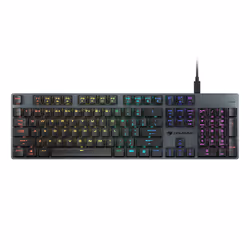 COUGAR Gaming LUXLIM, Taille réelle (100 %), USB, Contacteur de touche opto-mécanique, QWERTY, Noir
