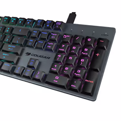 COUGAR Gaming LUXLIM clavier USB QWERTY Noir