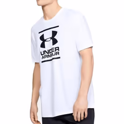 T-shirt Homme - Under Armour - Gl Foundation - Manches courtes - Blanc - Respirant