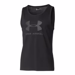 Débardeur homme - Under Armour - Sportstyle Logo - Noir - Coupe ample - Col rond