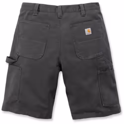 Carhartt Rigby Salopette short, noir-gris, taille 31 pour Hommes