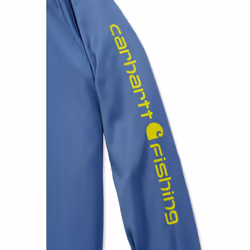 Carhartt Force Pêche à capuche graphique, bleu, taille M pour Hommes