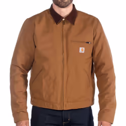 Carhartt Duck Detroit veste, brun, taille M pour Hommes - Vue supplémentaire 5