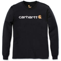 Carhartt EMEA Workwear Signature Graphic Core Logo Longsleeve ( Longsleeve ), noir, taille 2XL pour Hommes
