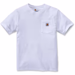 Carhartt Workwear Pocket T-shirt, blanc, taille 2XL pour Hommes