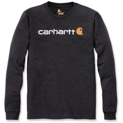 Carhartt EMEA Workwear Signature Graphic Core Logo Longsleeve ( Longsleeve ), gris, taille 2XL pour Hommes