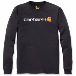 Carhartt EMEA Workwear Signature Graphic Core Logo Longsleeve ( Longsleeve ), gris, taille L pour Hommes