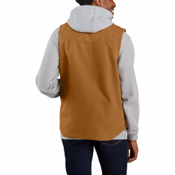 Carhartt Duck Mock Neck Gilet, brun, taille M pour Hommes - Vue supplémentaire 5