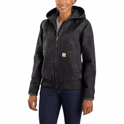 Carhartt Washed Duck Active Veste femme, noir, taille L pour Femmes