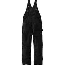 Carhartt Firm Duck Insulated BIB Dans l’ensemble, noir, taille L pour Hommes
