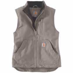 Carhartt Sherpa Lined Mock Neck Gilet pour dames, gris, taille XL pour Femmes