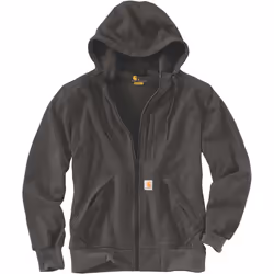 Carhartt Wind Fighter Zip Chandail à capuchon, brun, taille M pour Hommes
