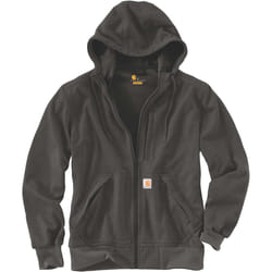 Carhartt Wind Fighter Zip Chandail à capuchon, brun, taille M pour Hommes