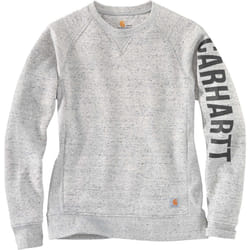 Carhartt Clarksburg Crewneck Sweat-shirt dames, gris-blanc, taille XL pour Femmes