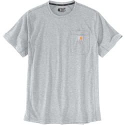 Carhartt Force Relaxed Fit Midweight Pocket T-shirt, gris, taille 2XL pour Hommes