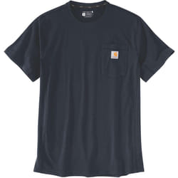 Carhartt Force Relaxed Fit Midweight Pocket T-shirt, bleu, taille M pour Hommes