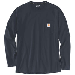 Carhartt Force Flex Pocket Chemise à manches longues, bleu, taille M pour Hommes