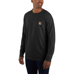 Carhartt Force Flex Pocket Chemise à manches longues, noir, taille 2XL pour Hommes