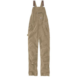 Carhartt Rugged Flex Rigby Bib Ensemble, vert-brun, taille 46 pour Hommes