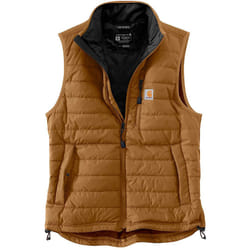 Carhartt Gilliam Gilet, brun, taille S pour Hommes