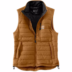 Carhartt Gilliam Gilet, brun, taille XL pour Hommes