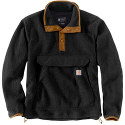 Carhartt Relaxed Fit Fleece chandail, noir, taille XL pour Hommes