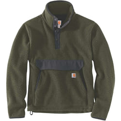 Carhartt Relaxed Fit Fleece chandail, vert, taille 2XL pour Hommes