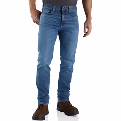 Carhartt Rugged Flex Straight Tapered Jeans, bleu, taille 32 pour Hommes