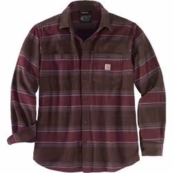 Carhartt Hamilton Fleece Lined chemise, brun, taille S pour Hommes