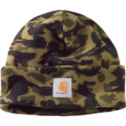 Carhartt Fleece Camo Chapeau, vert-brun pour Hommes
